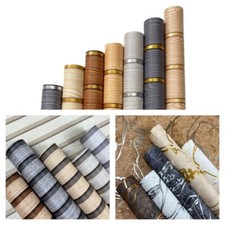 3D Tapete Holzoptik Braun Schwarz Vliestapete Holzpaneele Beige skandinavisch