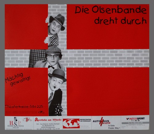 Die olsenbande dreht - olsenbande,