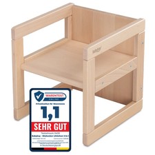 Babybay Littlefoot Babycube Beistellbett Babybett Natur Holz Kinderbett