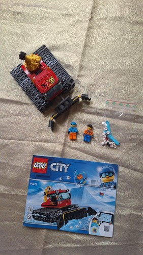Lego city snow groomer - groomer, /