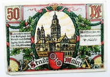 Mainz 50 Pfennig Notgeldschein