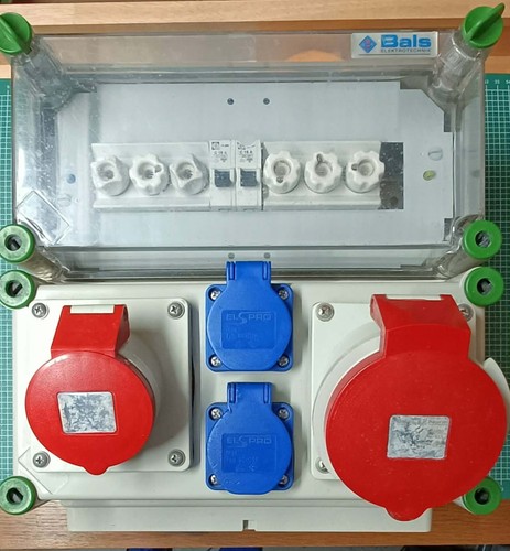Industrie stromverteiler 63a - industrie,