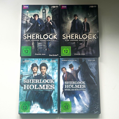 Sherlock holmes dvd staffeln - dvd,