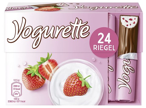 Yogurette erdbeere riegel - yogurette,
