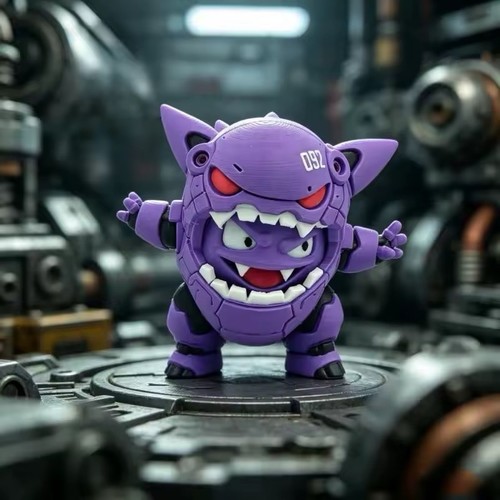 Pokemon gengar mecha figur - gengar,