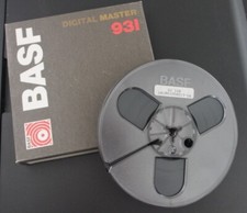 1 x BASF DIGITAL AUDIO MASTER 931 Digital Tape 1/4 Inch 13 cm ! NEUWERTIG ! TOP!