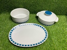 Thomas Porzellan Serviere Geschirrset Blaues Muster