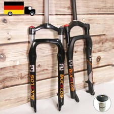 26*4,0" MTB Öl/Luft Federgabel Fat Beach Snow Bike Gabeln 1-1/8" Scheibenbremse
