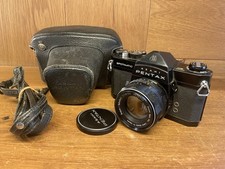 Near Mint Pentax Spotmatic SP Schwarze Filmkamera Super Takumar 55mm F/1.8 / JPN