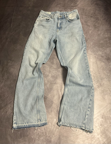 Zara flared jeans blau - zara,