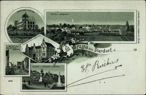 Litho dierdorf westerwald - dierdorf,