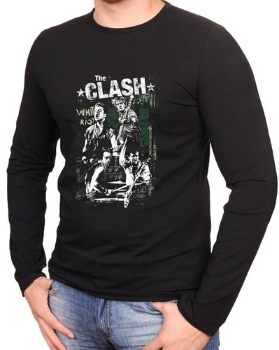 The clash logo rock - the,
