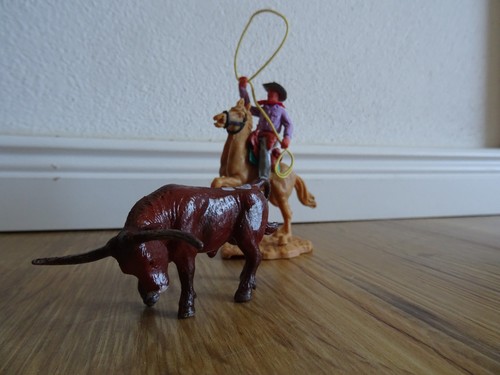 Timpo toys figur cowboy mit - toys,