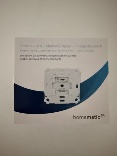 Homematic dimmaktor für - ip,