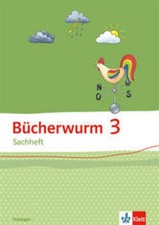 Bücherwurm Sachheft. Arbeitsheft 3. Schuljahr für Thüringen 