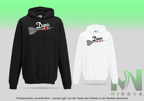 Fun hoodie dart sport pfeil - sport,