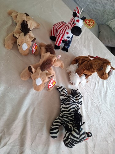 Beanie babys sammlung - beanie, pferde