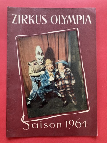 Ddr broschüre zirkus olympia - ddr,