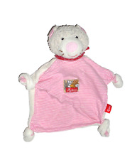 Sigikid KATZE Kätzchen rosa weiß 48095 Schmusetuch Schnuffeltuch Kuscheltuch