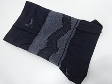 ? ECHT JAPANISCHER HERREN HEKO OBI KIMONO GÜRTEL NAVY BLAU 100% REINE SEIDE ?