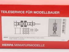 Herpa 080934 2x Fahrgestell Tandem für Wechselaufbau WIE NEU! OVP ST 1703-10-49
