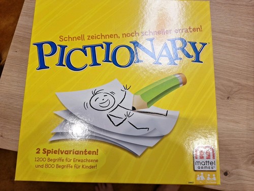 Pictionary mattel ab 8 - -,