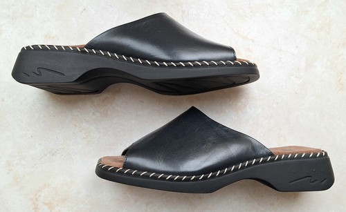 Pantoletten aco leder - pantoletten,
