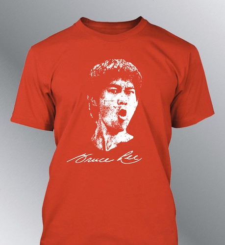 Bruce lee shirt film - film, used