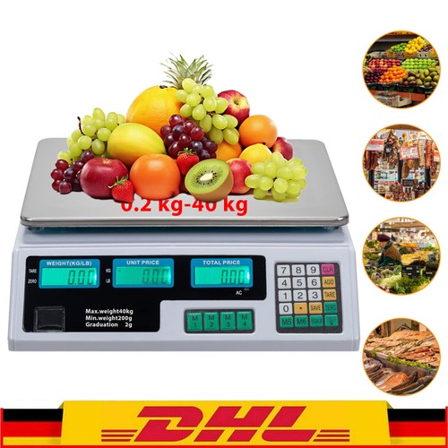 Digital preiswaage waage 40kg - digital,