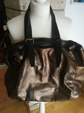 Stylische tolle  Handtasche Shopper  LIEBESKIND BERLIN  SNAKE - Bronze Metallic