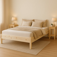 Holzbett NATURE 120x200 mit