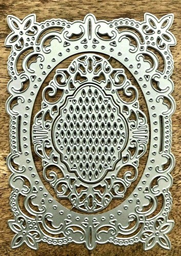Großer blumenrahmen metall - großer,