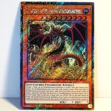 Yugioh Götter-Karte Slifer Der Himmelsdrache Platinum Secret Rare RA03-DE244 NM 