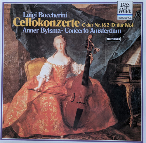 Luigi boccherini cellokonzerte - boccherini,