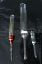 Auflösung.Laborzubehör-Glastrichter klein als Konvolut---Selten Ansehen