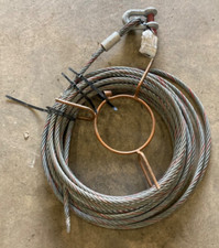 20 Meter x 16,3 mm Tractel Tirfor Maxiflex Drahtseil für Seilwinde Seilzieher