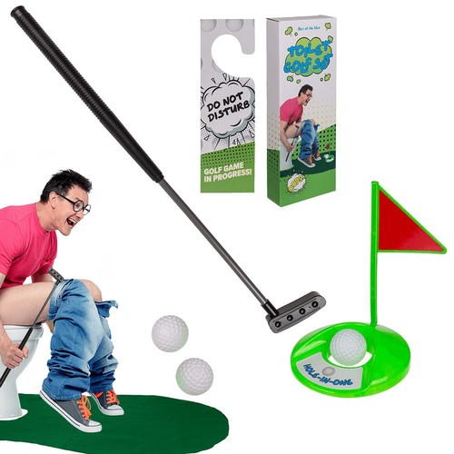 Toiletten golf set teilig wc - golf-set,