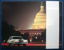 Prospekt brochure 1988 Lincoln