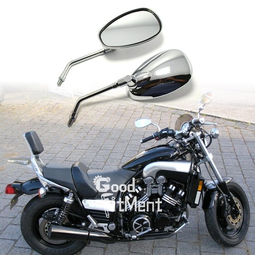 Motorrad seitenspiegel chrom - motorrad,