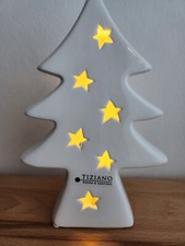 Tiziano Keramik-Tannenbaum mit Sterne und LED