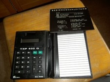 Taschen-/Tischrechner BIG Apple Dual Power TXP 632 G