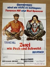 Filmposter * Kinoplakat * A1 * Zwei wie Pech und Schwefel * 1974* Spencer + Hill