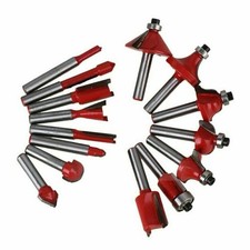 12X Fräsersatz HM Schaft 6mm