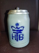 Bierkrug Mit Zinndeckel Herzogliches Brauhaus Tegernsee HTB
