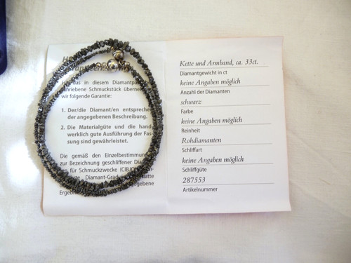 Rohdiamanten kette und - rohdiamanten,