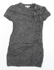 Silberner Damenpullover