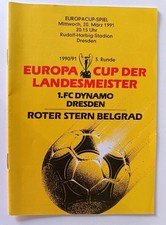 Programmheft Fussballprogramm