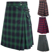 Lässiger schottischer Kilt