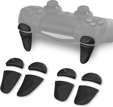 PlayVital 2 Paar Erweiterung Trigger Schultertasten für PS4 Controller, Zubehör