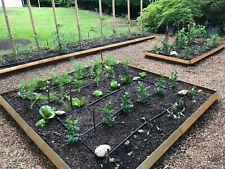 Schneckenzaun aus Corten Stahl